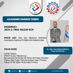 Öğretim Üyemize Tebrik